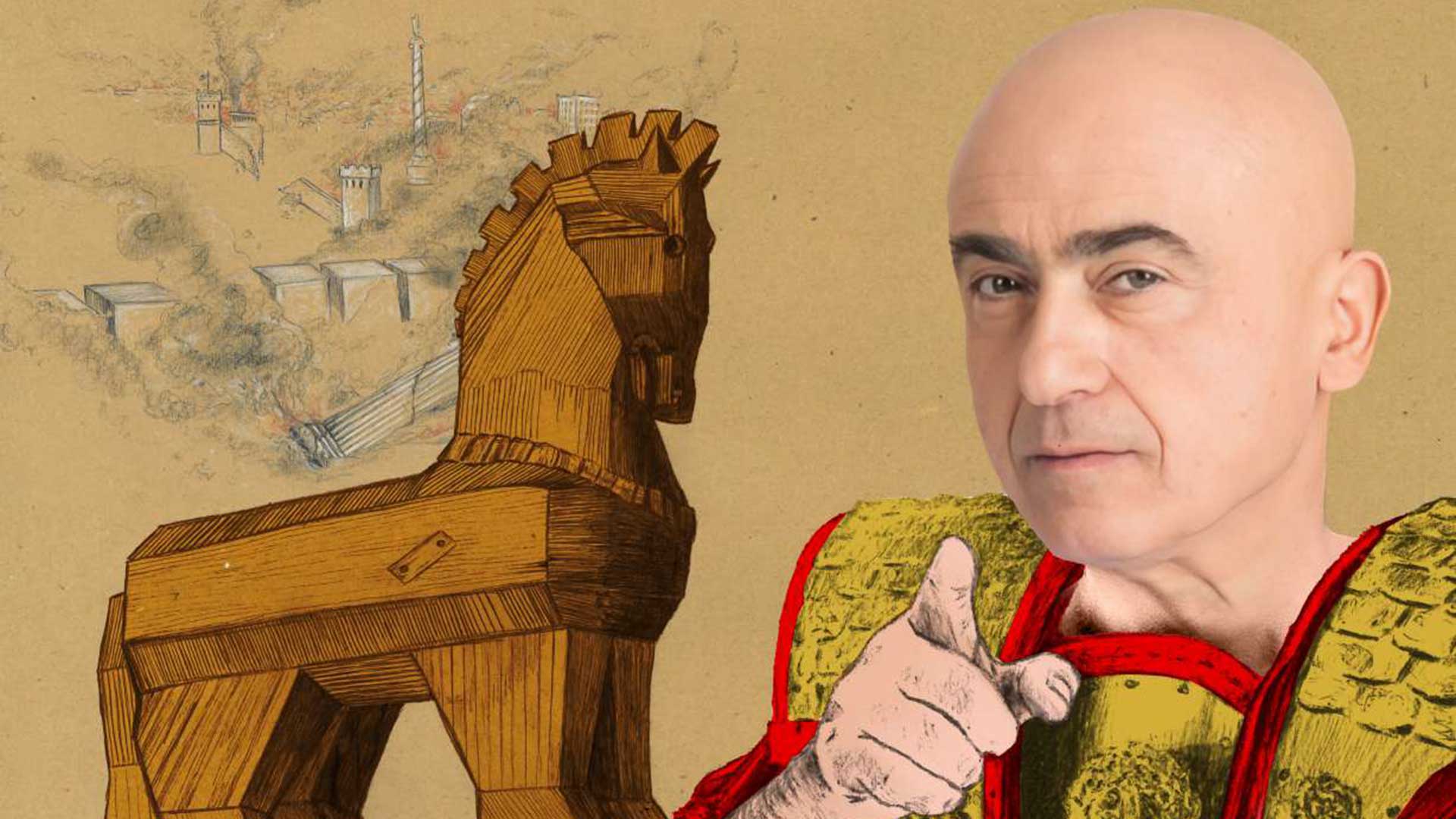 PAOLO CEVOLI IN “FIGLI DI TROIA”